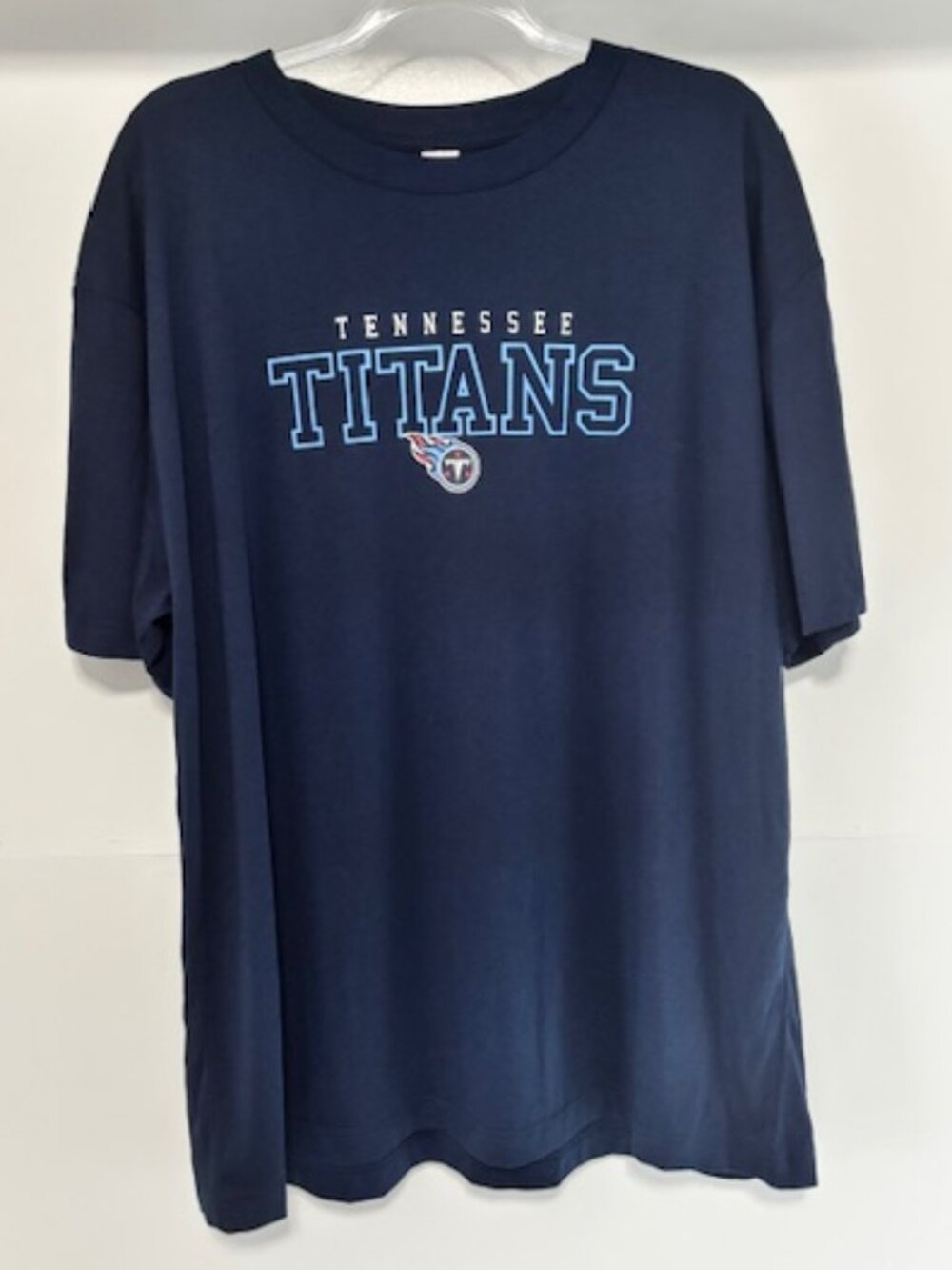 NFL Team Apparel Tennessee Titans Sleepwear T‑Shirt Women’s XL Navy Lightweight